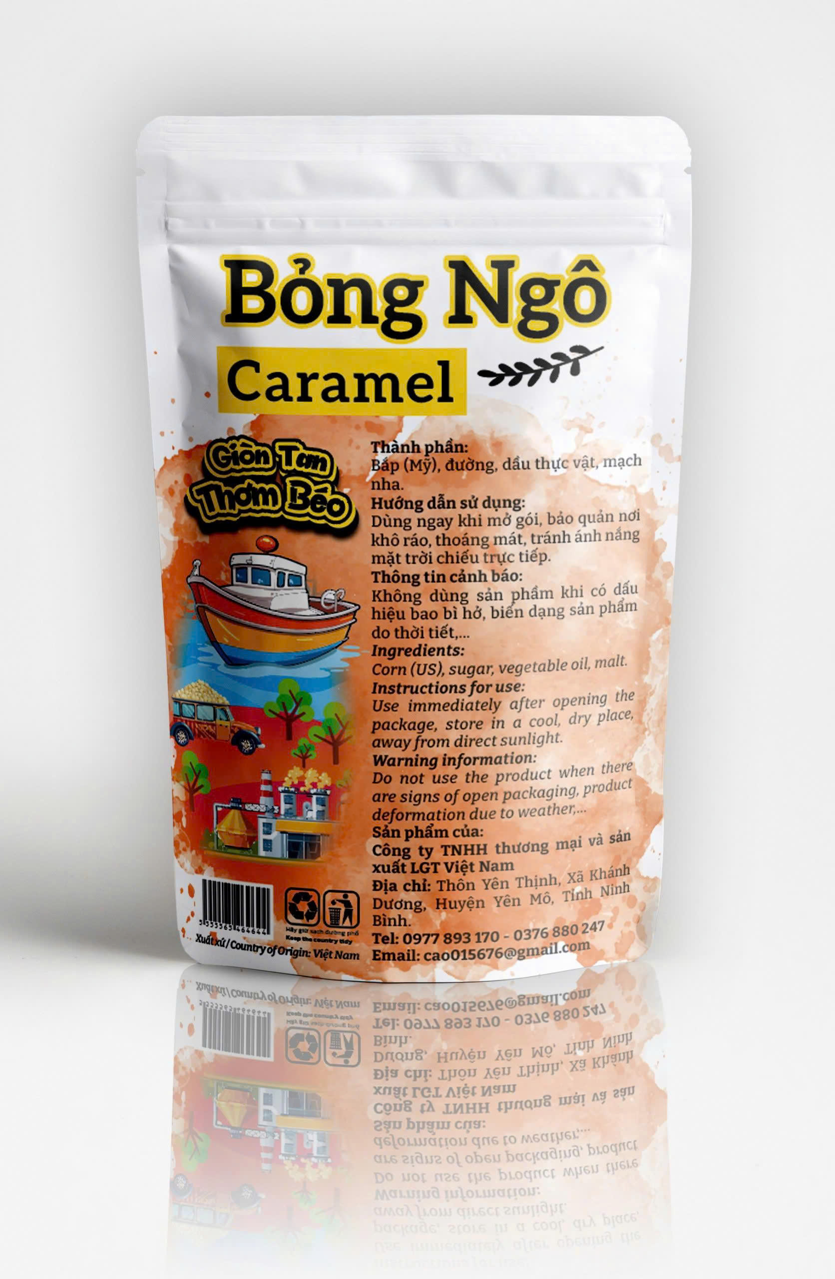 Bỏng ngô Caramel - Ảnh 2