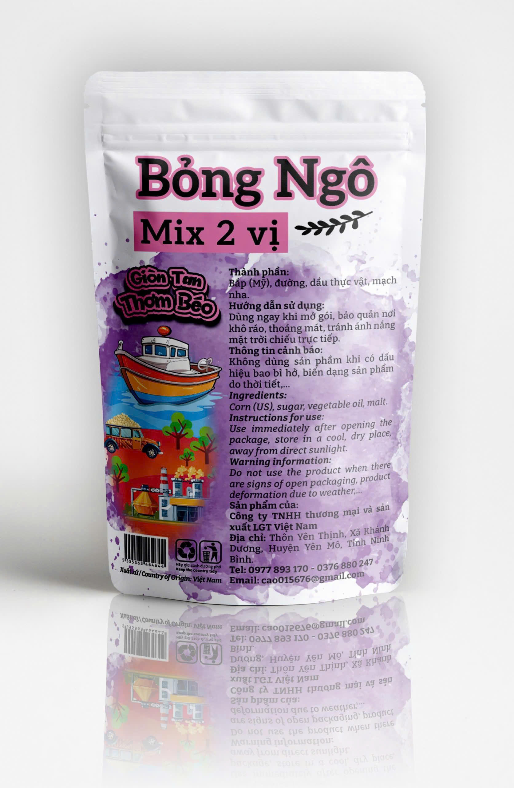 Bỏng ngô mix 2 vị - Ảnh 2