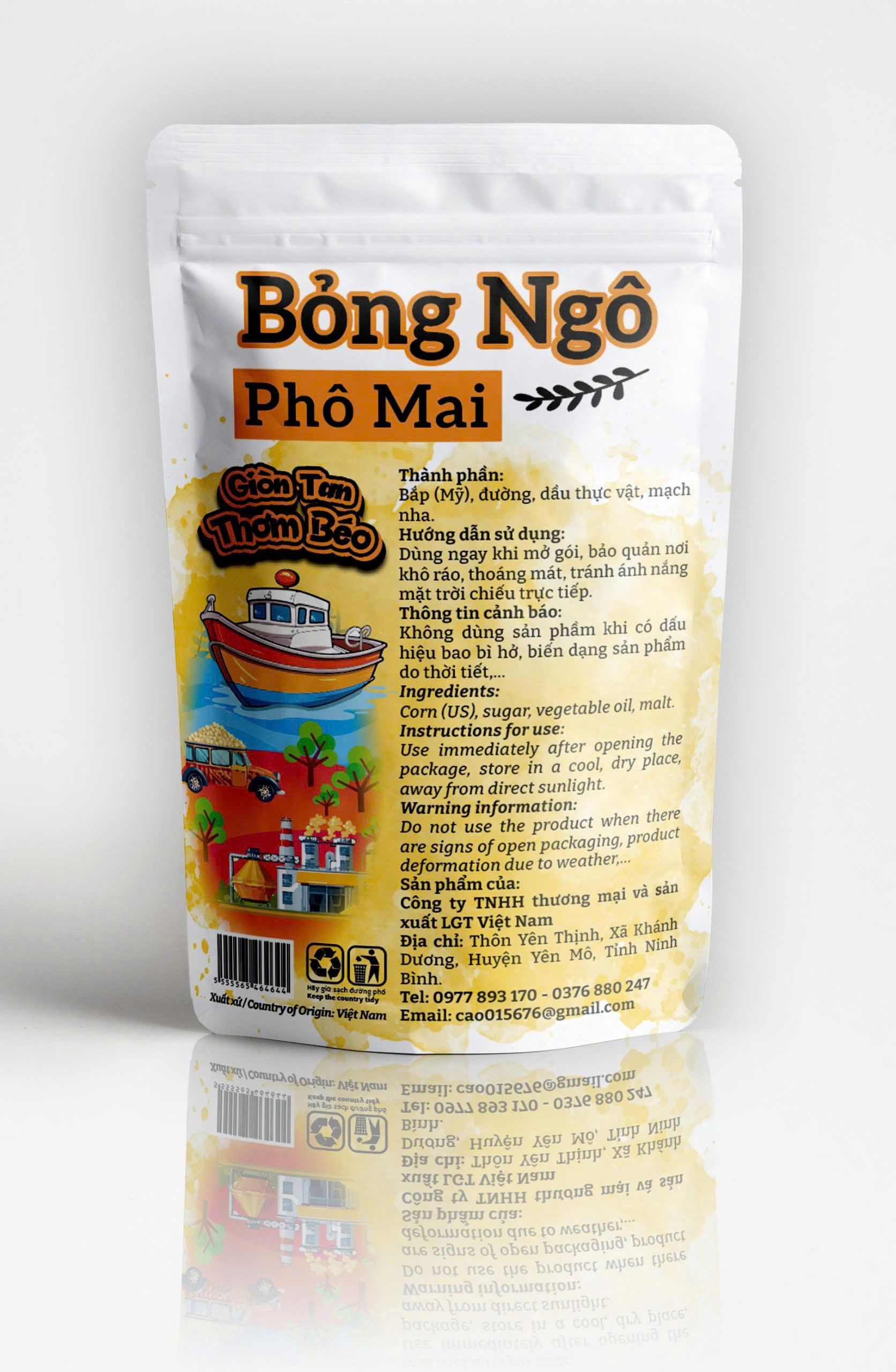 Bỏng ngô phô mai - Ảnh 2